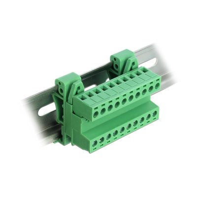 Delock Terminalblock Raster gewinkelt 10Pin